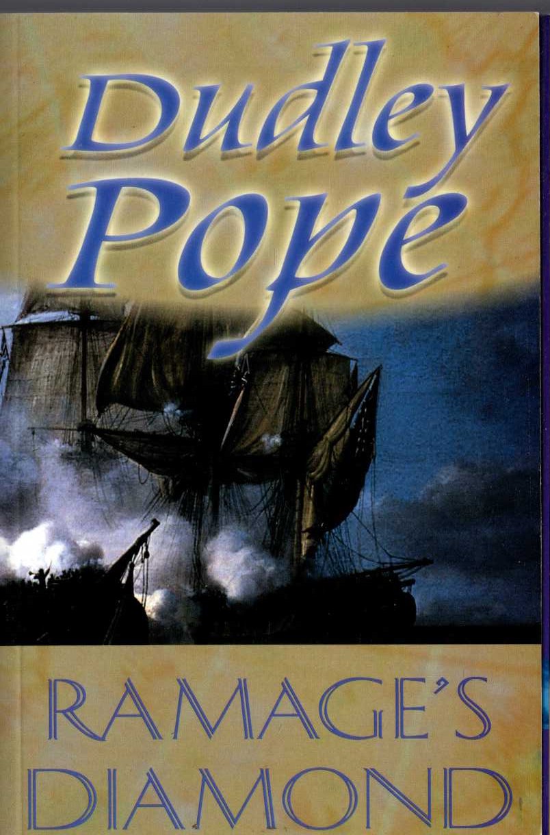 Dudley Pope  RAMAGE'S DIAMOND front book cover image