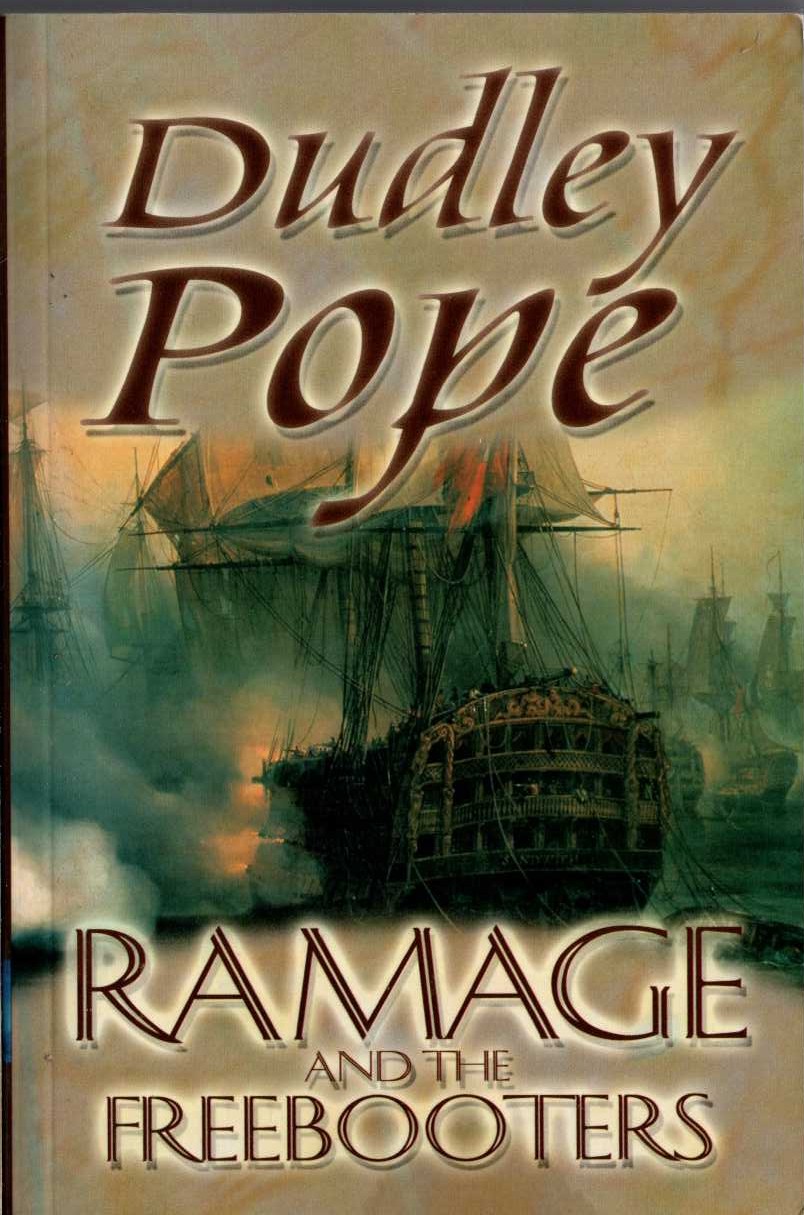 Dudley Pope  RAMAGE AND THE FREEBOOTERS front book cover image