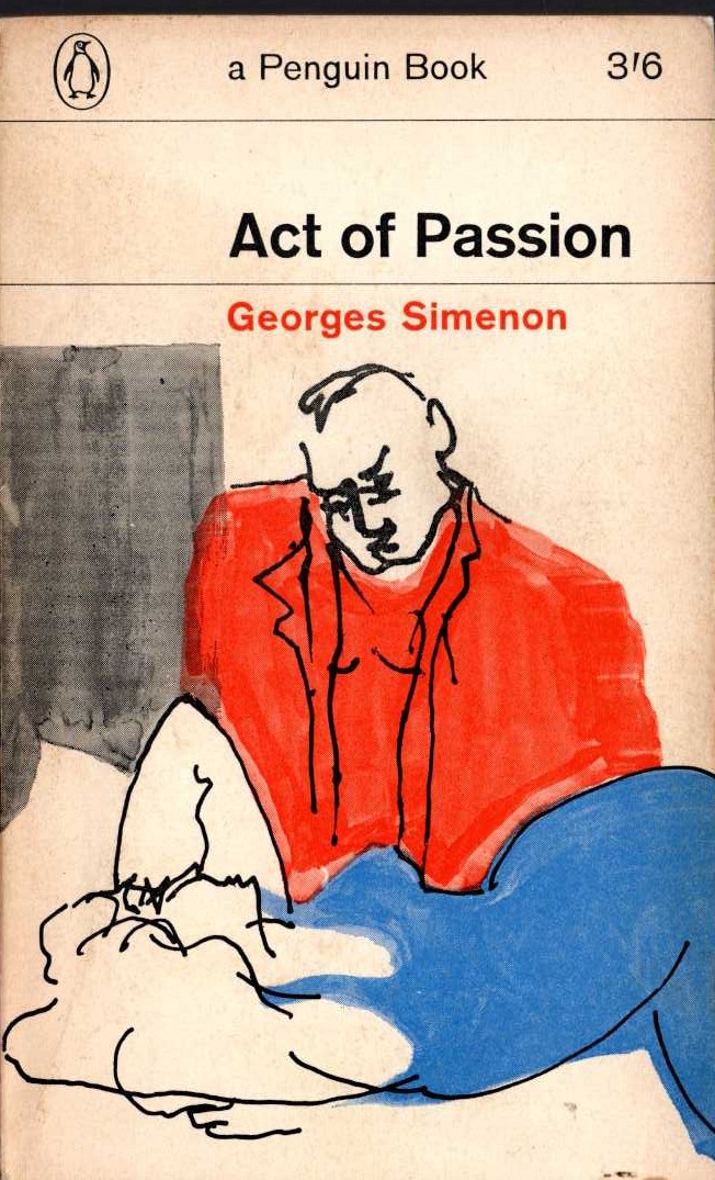 Georges Simenon  ACT OF PASSION front book cover image