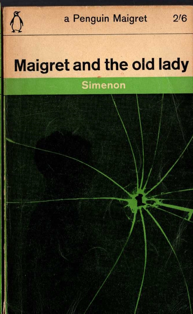 Georges Simenon  MAIGRET AND THE OLD LADY front book cover image