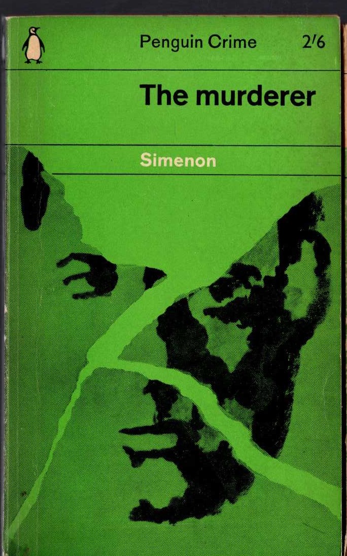Georges Simenon  THE MURDERER front book cover image