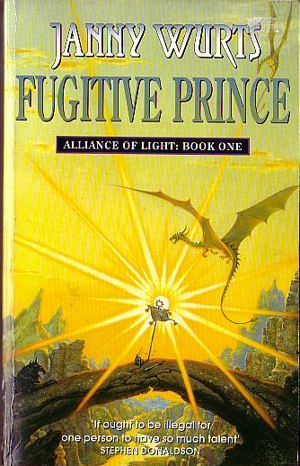 Janny Wurts  FUGITIVE PRINCE front book cover image