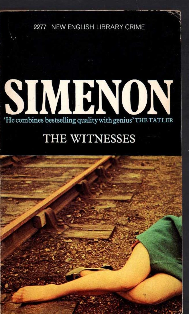 Georges Simenon  THE WITNESSES front book cover image