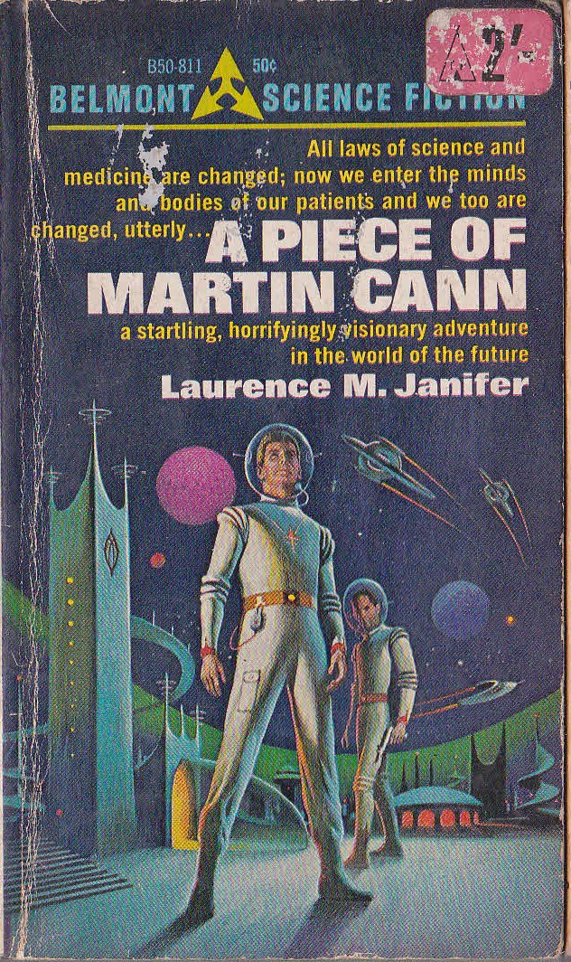 Laurence M. Janifer  A PIECE OF MARTIN CANN front book cover image