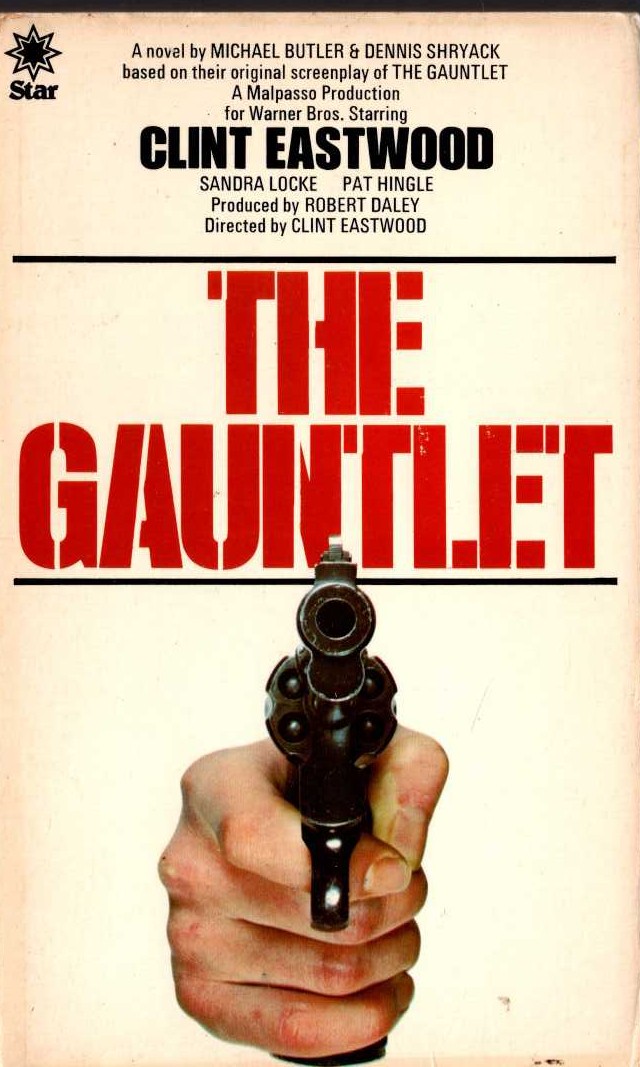 THE GAUNTLET (Clin Eastwood) front book cover image