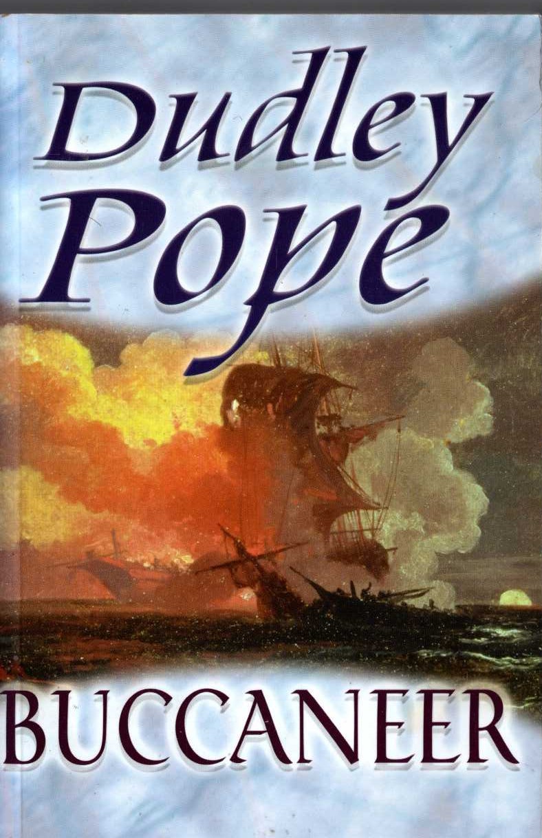 Dudley Pope  BUCCANEER front book cover image