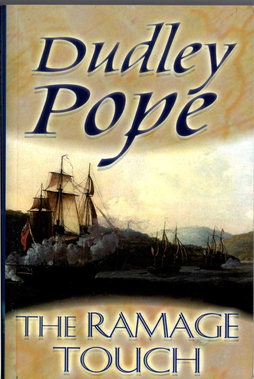 Dudley Pope  THE RAMAGE TOUCH front book cover image