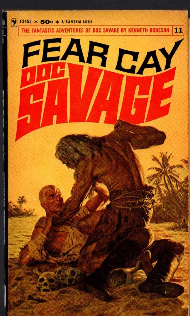 Kenneth Robeson  DOC SAVAGE: FEAR CAY front book cover image