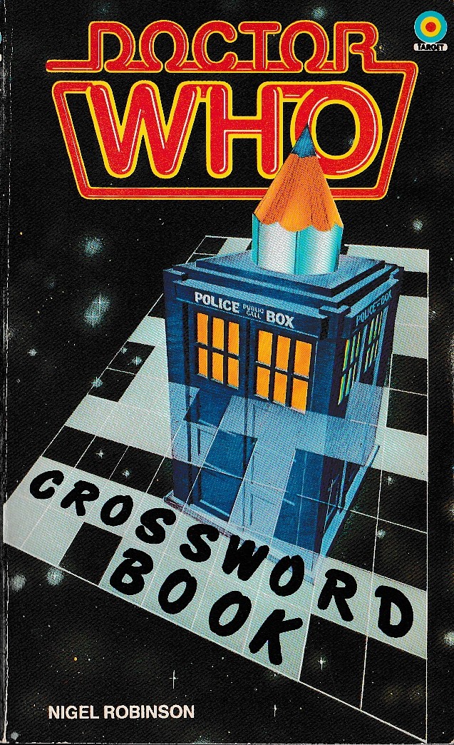 Nigel Robinson  THE DOCTOR WHO CROSSWORD BOOK front book cover image