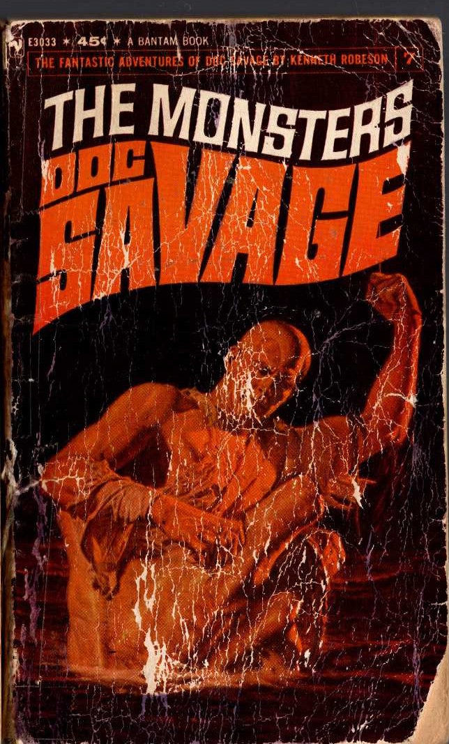 Kenneth Robeson  DOC SAVAGE: THE MONSTERS front book cover image
