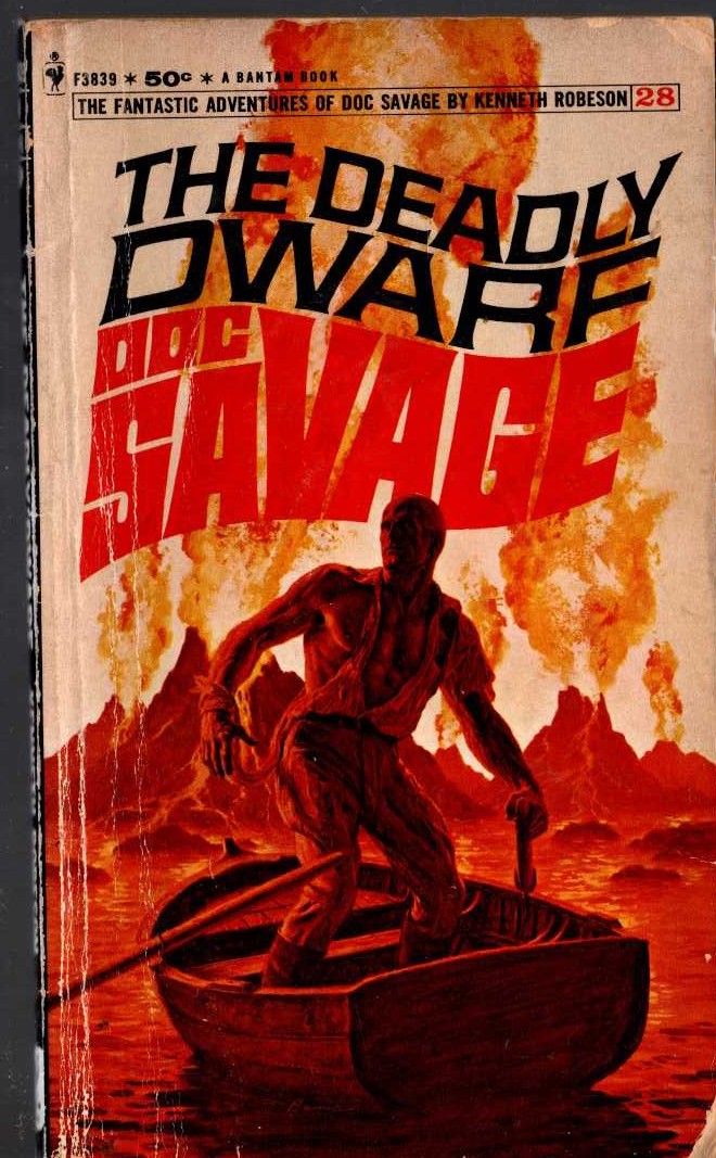 Kenneth Robeson  DOC SAVAGE: THE DEADLEY DWARF front book cover image