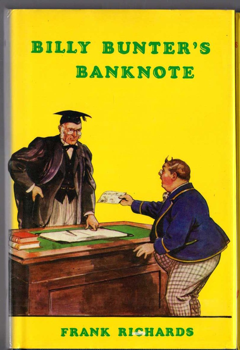 BILLY BUNTER'S BANKNOTE front book cover image