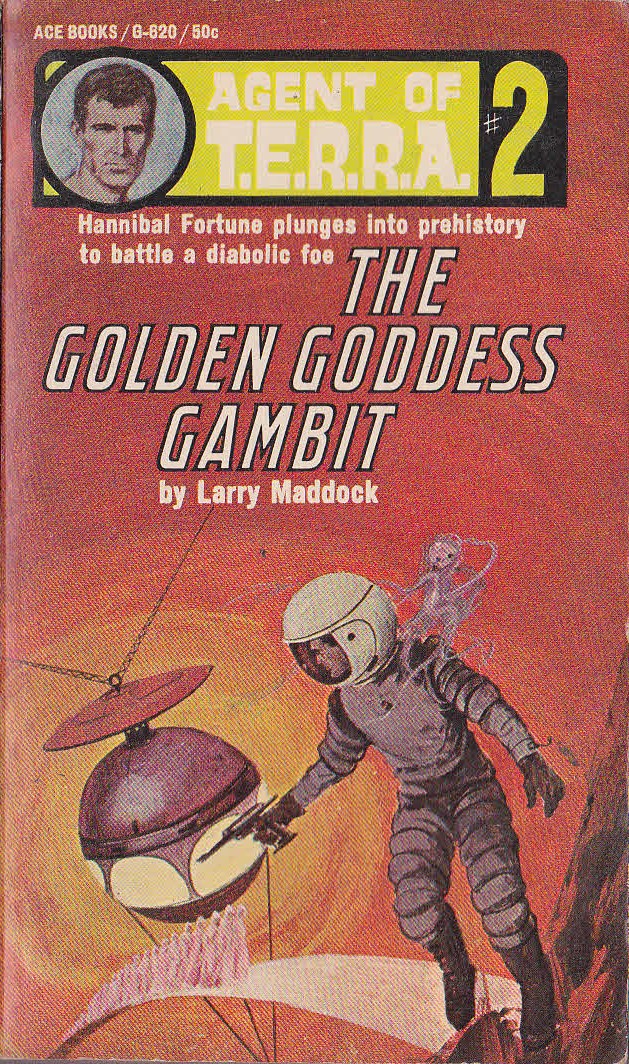 Larry Maddock  THE GOLDEN GODDESS OF GAMBIT front book cover image