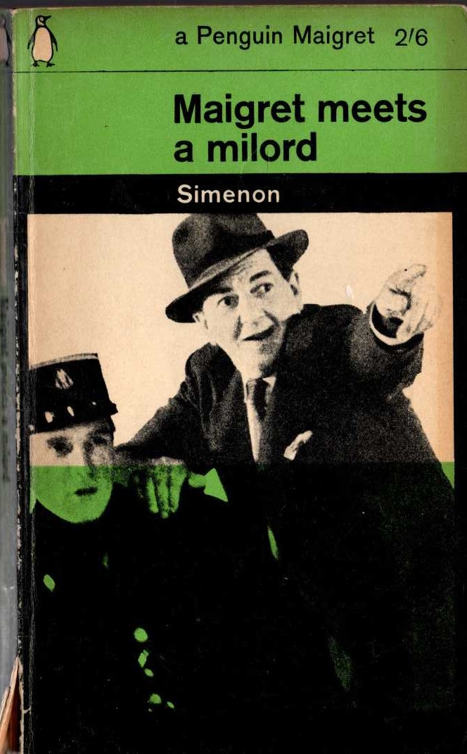 Georges Simenon  MAIGRET MEETS A MILORD front book cover image