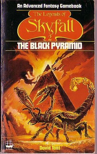 David Tant  THE BLACK PYRAMID front book cover image
