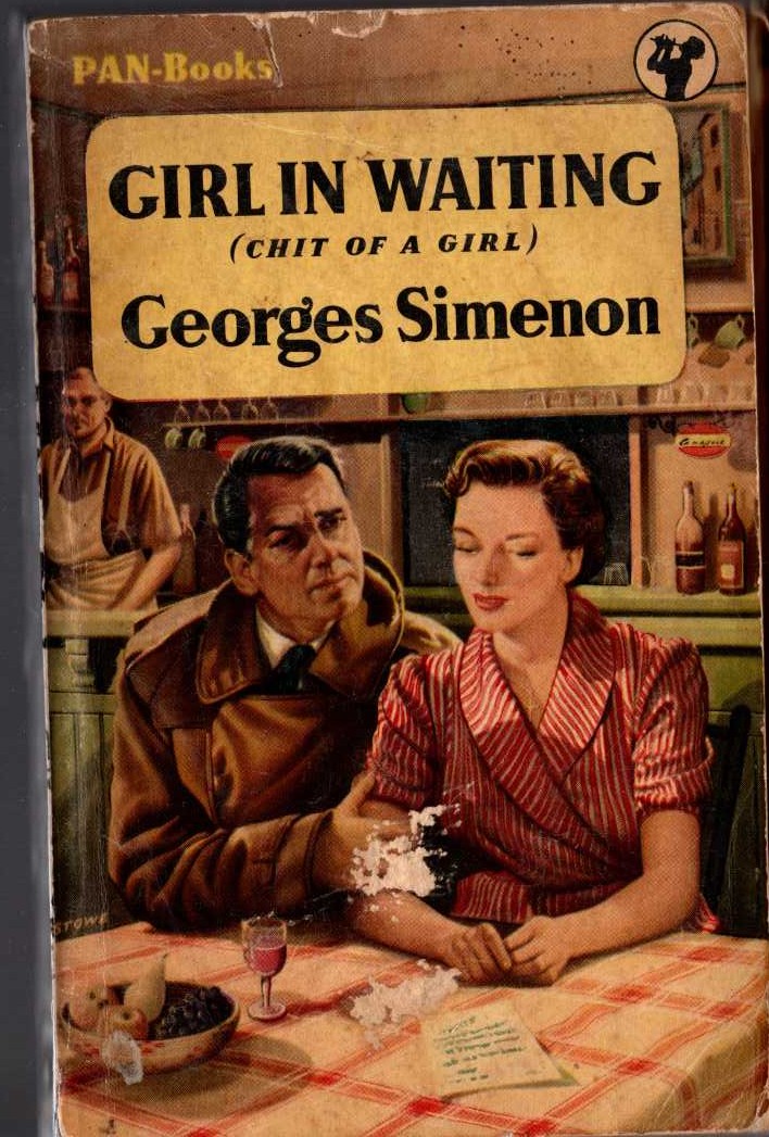 Georges Simenon  GIRL IN WAITING front book cover image