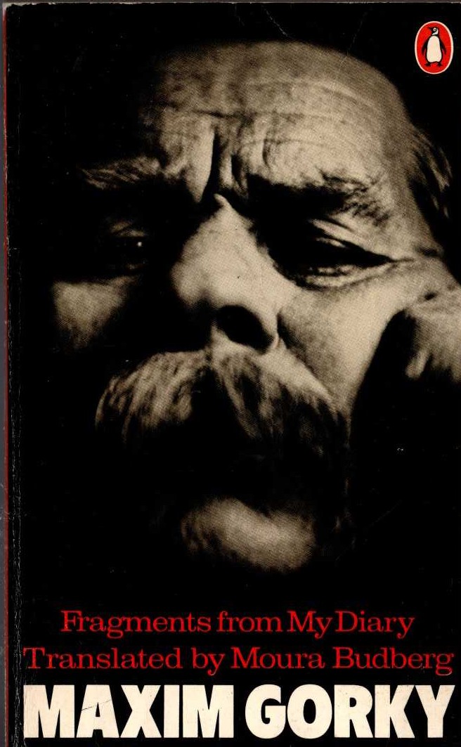 Maxim Gorky  FRAGMENTS FROM MY DIARY front book cover image