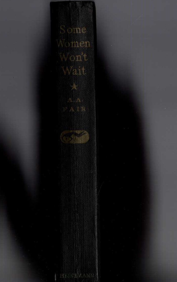 SOME WOMEN WON'T WAIT front book cover image