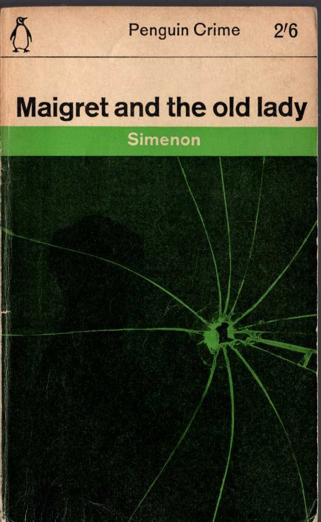 Georges Simenon  MAIGRET AND THE OLD LADY front book cover image
