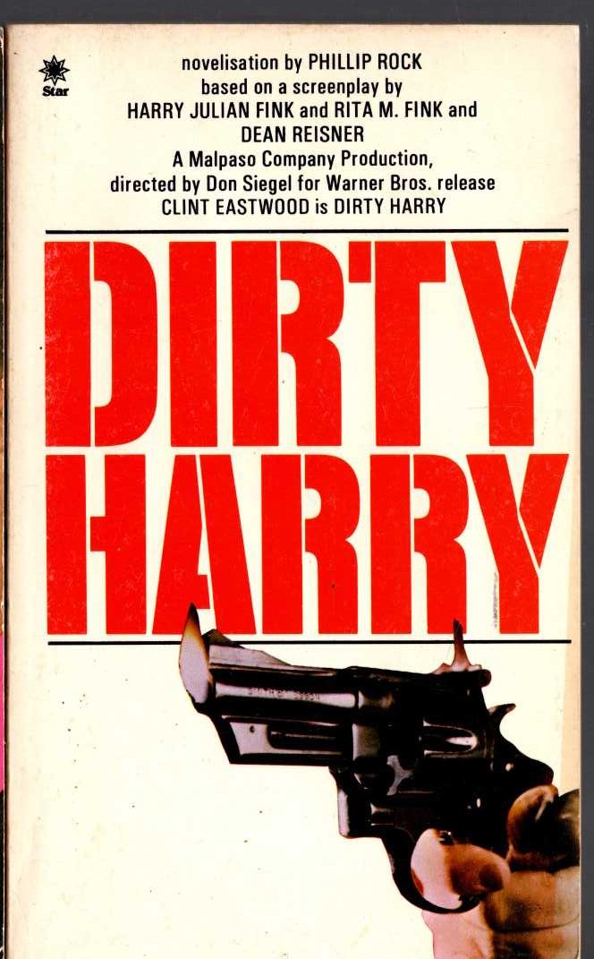 Phillip Rock  DIRTY HARRY front book cover image