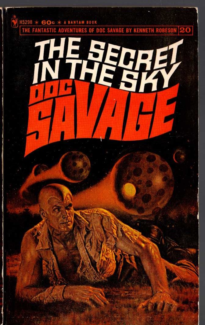Kenneth Robeson  DOC SAVAGE: THE SECRET IN THE SKY front book cover image