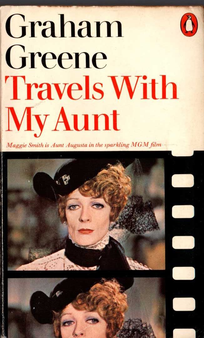 Graham Greene  TRAVELS WITH MY AUNT (Maggie Smith) front book cover image