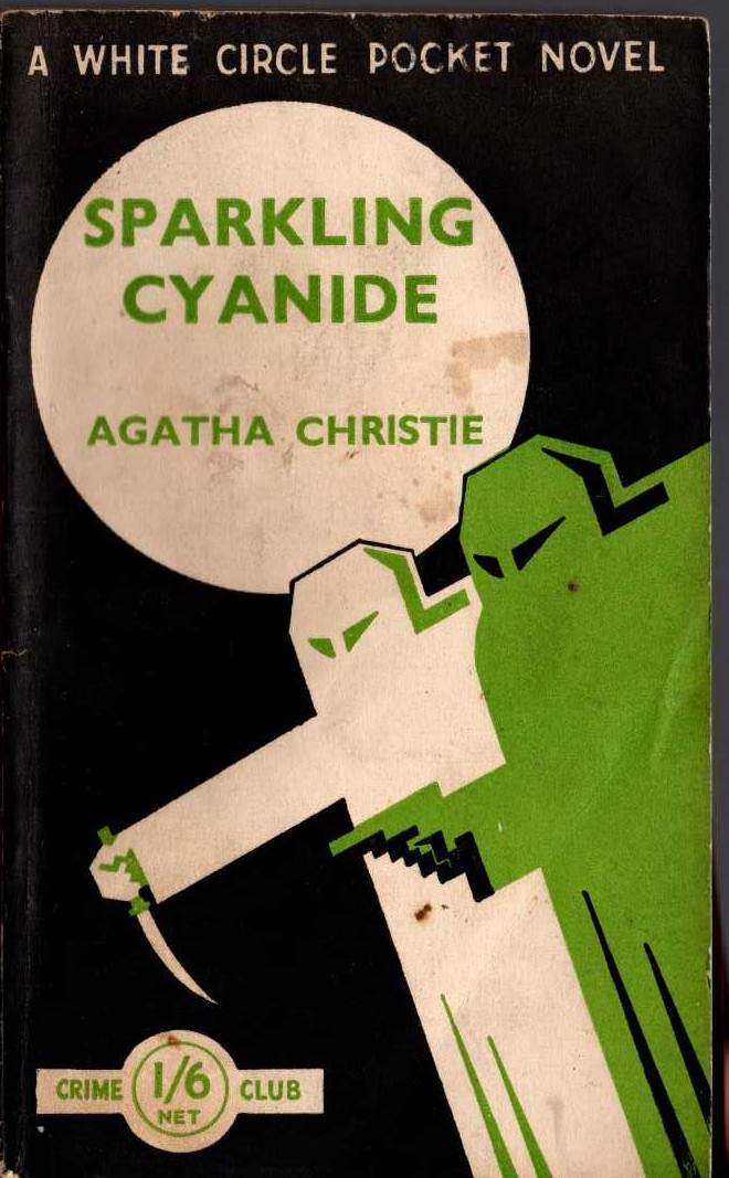 Agatha Christie  SPARKLING CYANIDE front book cover image