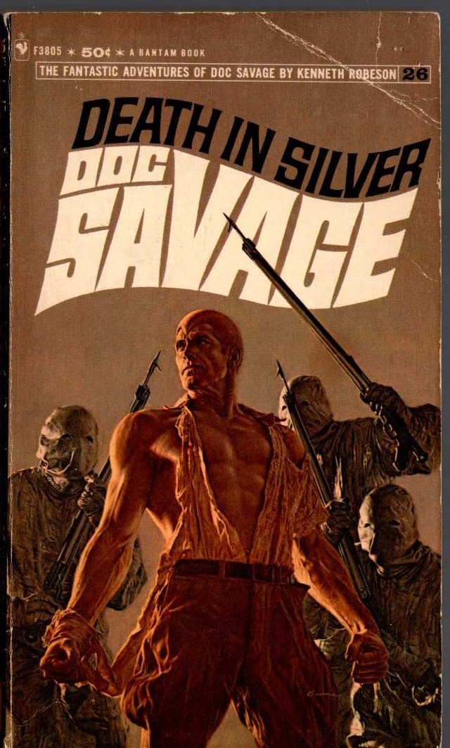 Kenneth Robeson  DOC SAVAGE: DEATH IN SILVER front book cover image