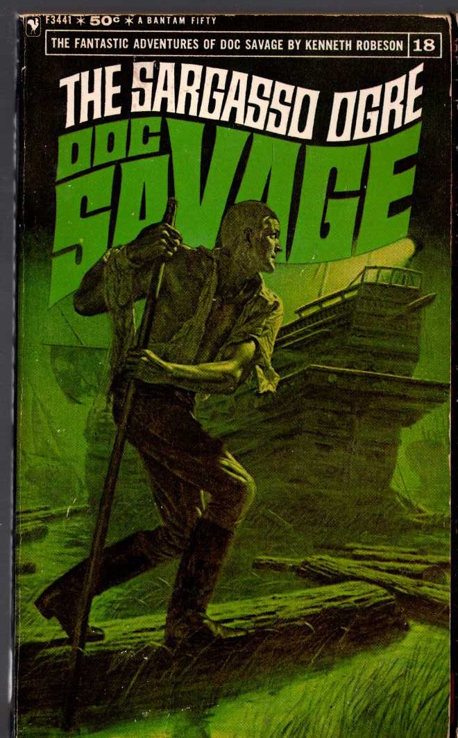 Kenneth Robeson  DOC SAVAGE: THE SARGASSO OGRE front book cover image