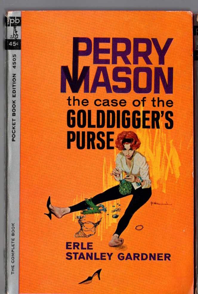Erle Stanley Gardner  THE CASE OF THE GOLDDIGGER'S PURSE front book cover image