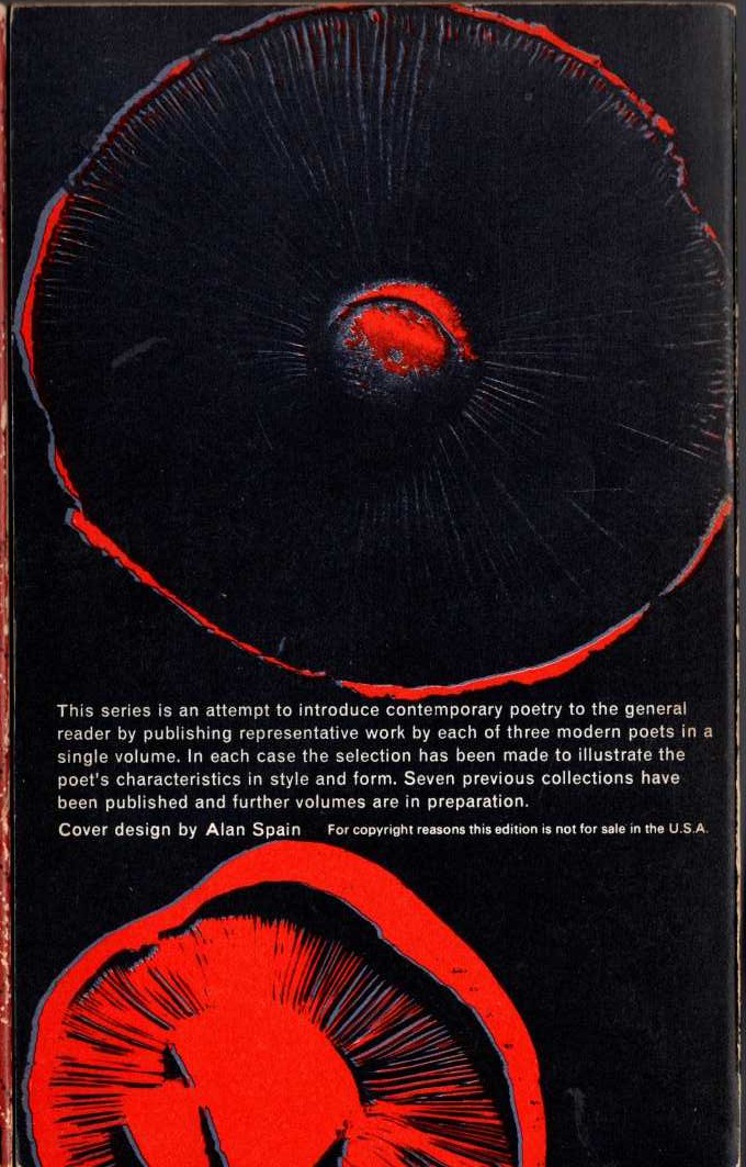 PENGUIN MODERN POETS 8 magnified rear book cover image