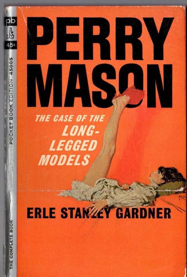 Erle Stanley Gardner  THE CASE OF THE LONG-LEGGED MODELS front book cover image