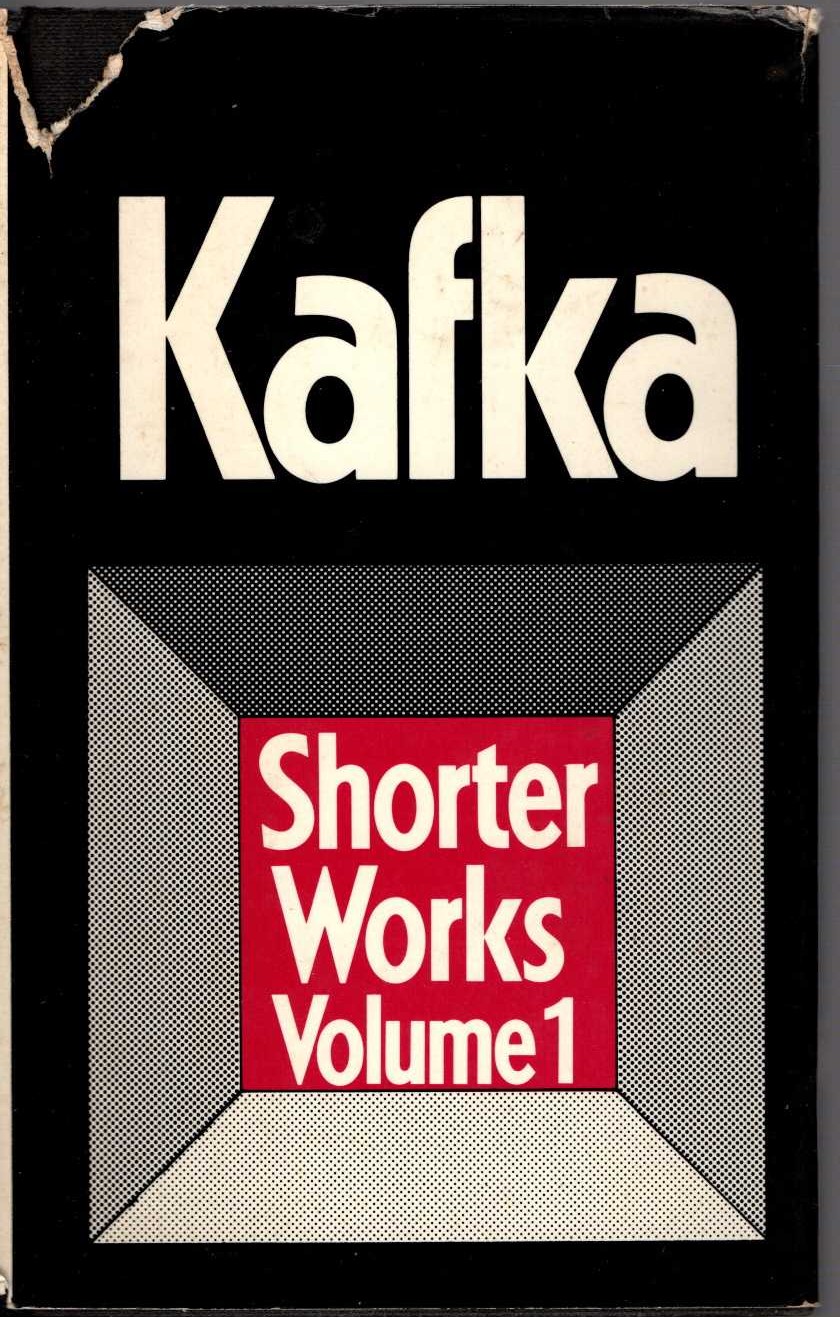 SHORTER WORKS. Volune 1 front book cover image