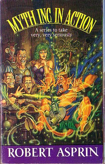 Robert Asprin  M.Y.T.H. INC. IN ACTION front book cover image