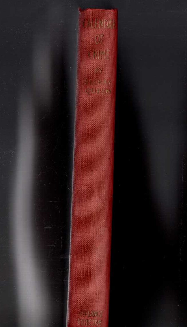 CALENDAR OF CRIME front book cover image