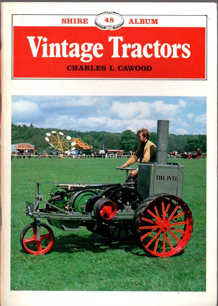 VINTAGE TRACTORS by Charles L.Cawood front book cover image