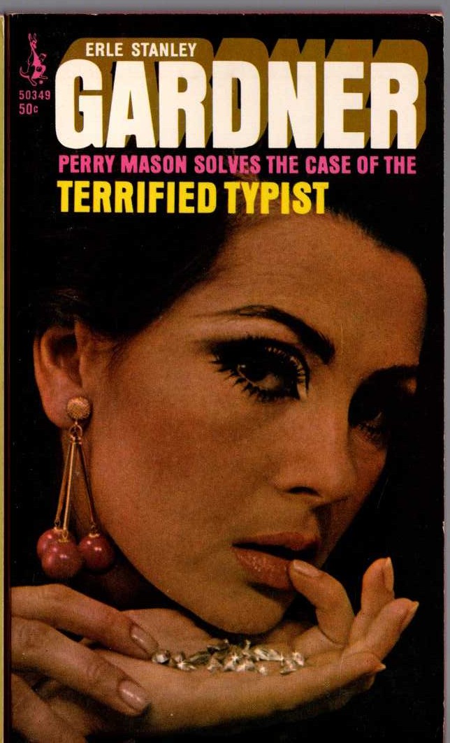 Erle Stanley Gardner  THE CASE OF THE TERRIFIED TYPIST front book cover image