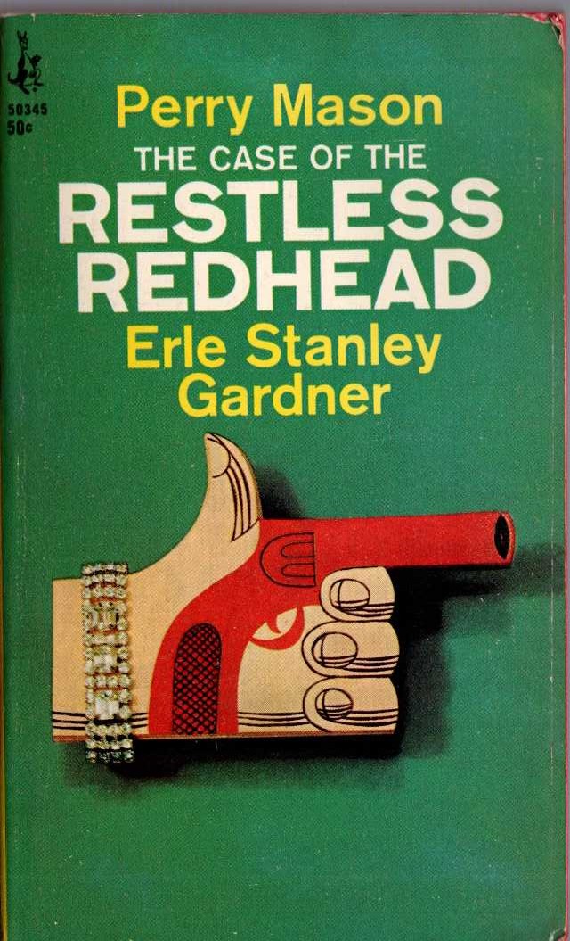 Erle Stanley Gardner  THE CASE OF THE RESTLESS REDHEAD front book cover image