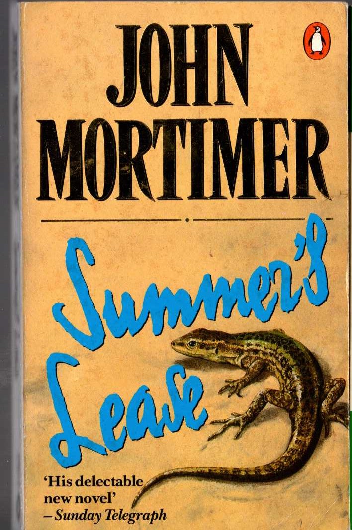John Mortimer  SUMMER'S LEASE front book cover image