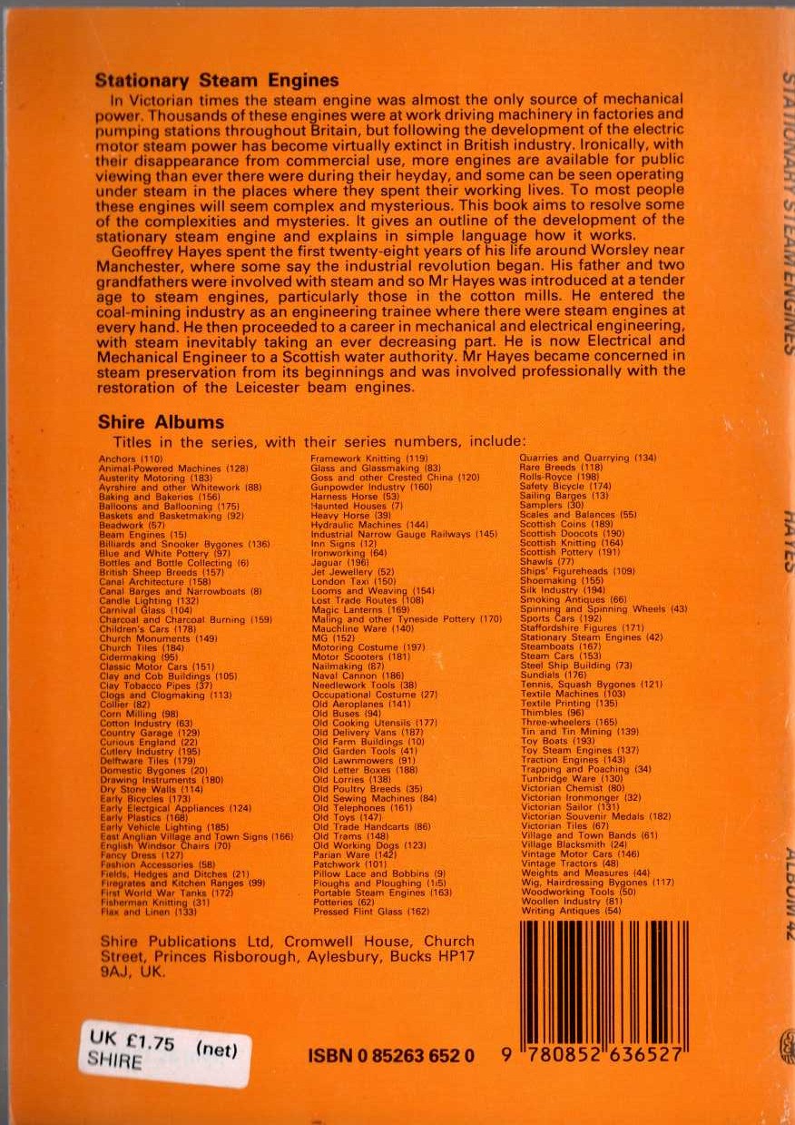  magnified rear book cover image