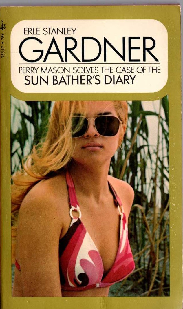 Erle Stanley Gardner  THE CASE OF THE SUN BATHER'S DIARY front book cover image