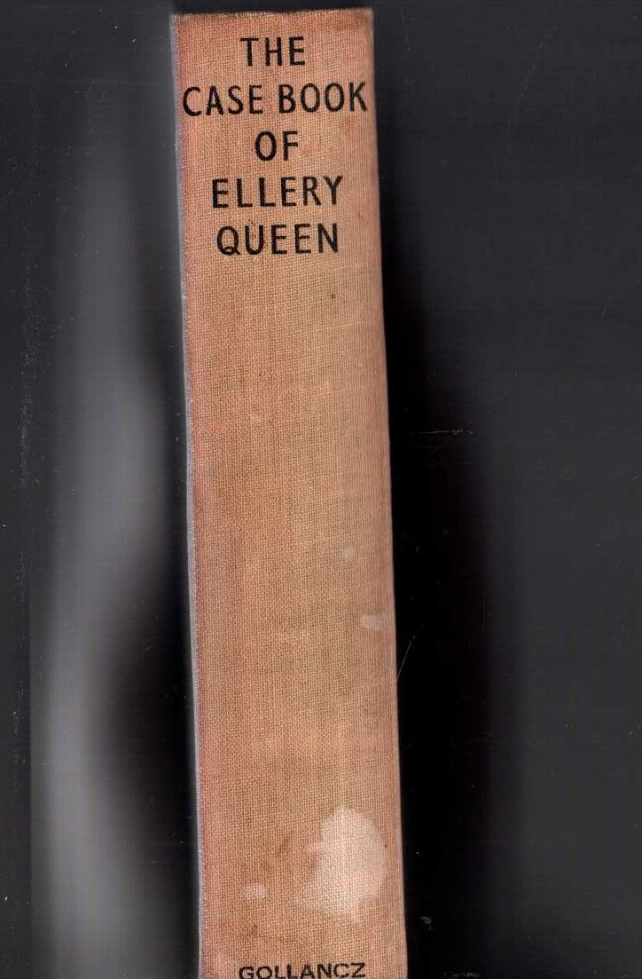 THE CASE BOOK OF ELLERY QUEEN front book cover image