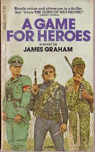 James Graham  A GAME FOR HEROES front book cover image