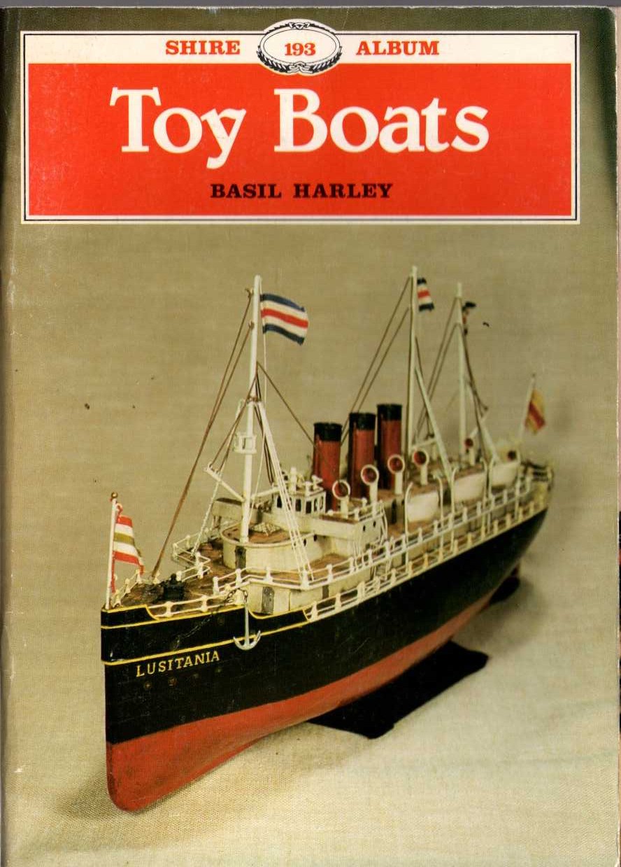\ TOY BOATS by Basil Harley front book cover image