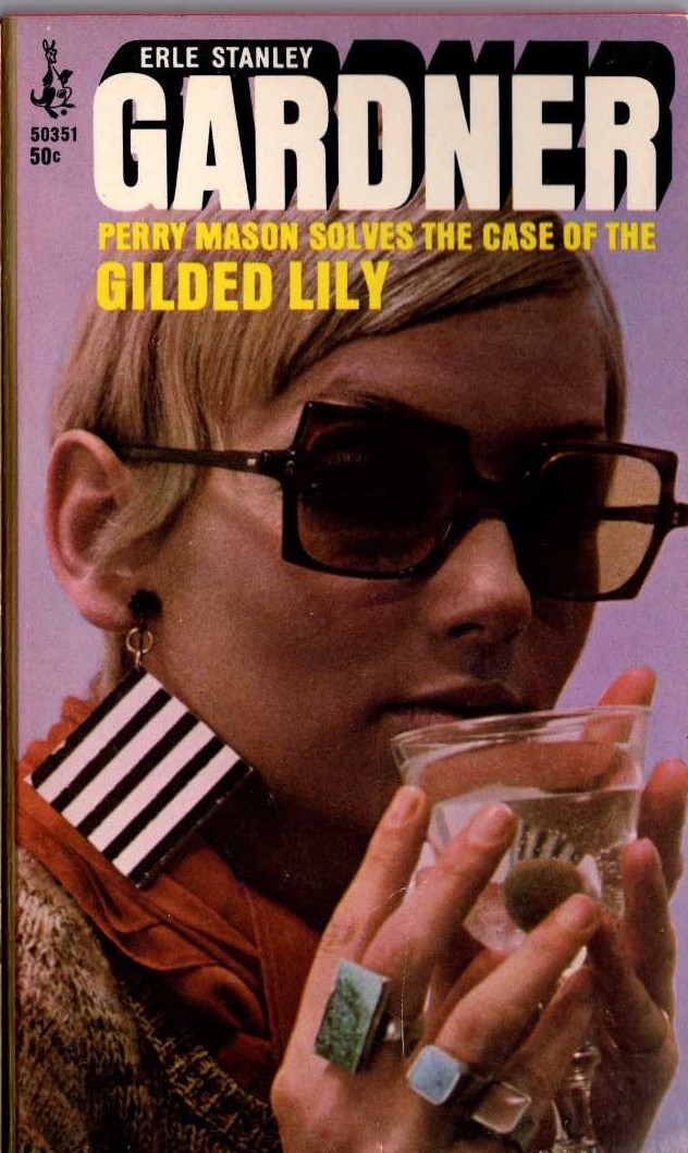 Erle Stanley Gardner  THE CASE OF THE GILDED LILY front book cover image