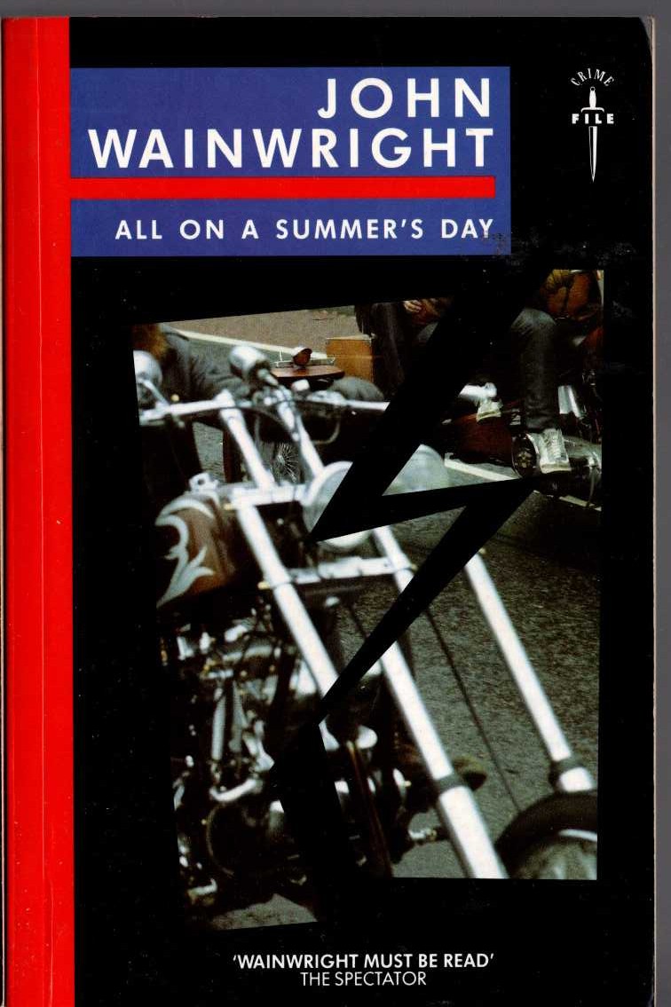 John Wainwright  ALL ON A SUMMER'S DAY front book cover image