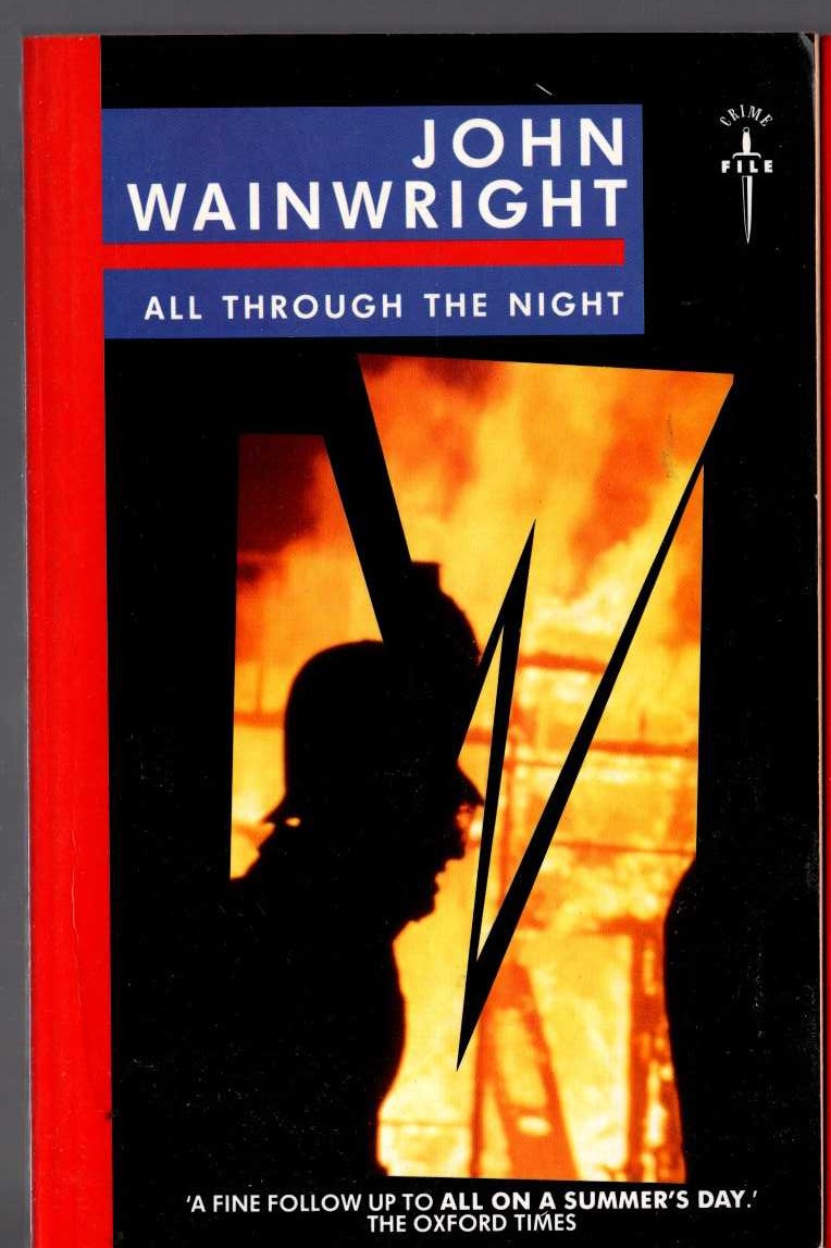 John Wainwright  ALL THROUGH THE NIGHT front book cover image