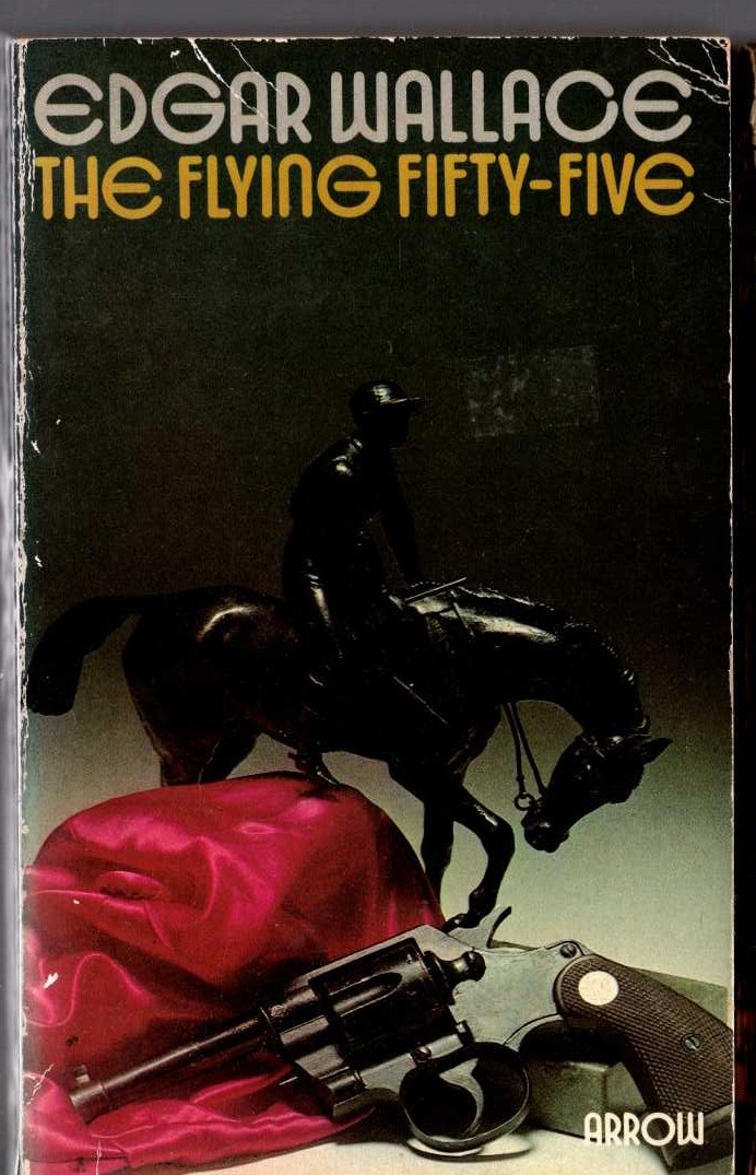 Edgar Wallace  THE FLYING FIFTY-FIVE front book cover image