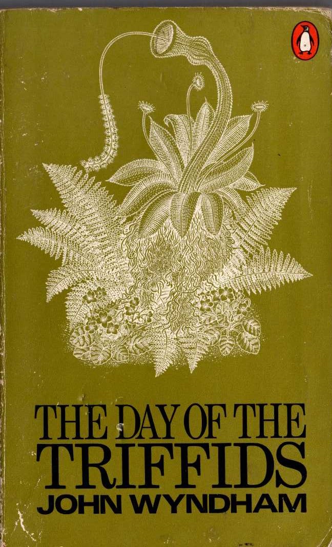 John Wyndham  THE DAY OF THE TRIFFIDS front book cover image