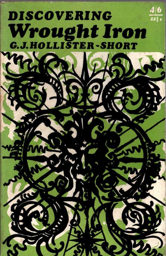 
\ DISCOVERING WROUGHT IRON by G.J.Hollister-Short front book cover image